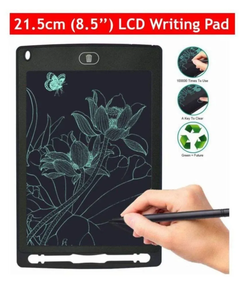 **Hardbound 8.5"  LCD Writing Tablet For Kids**