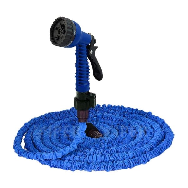 High-Pressure Expandable Garden Hose with Multi-Function Nozzle