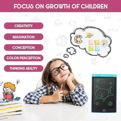**Hardbound 8.5"  LCD Writing Tablet For Kids**