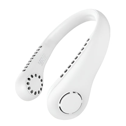 Portable Neck Air Cooler – USB Rechargeable Personal Fan