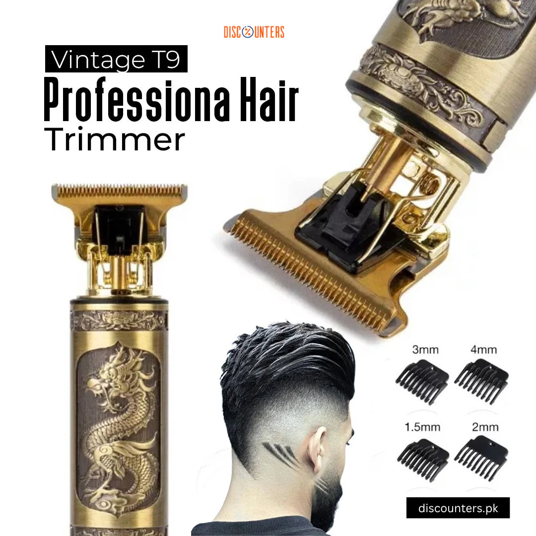 Vintage T9 Gold Hair Trimme