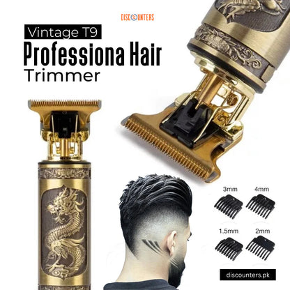 Vintage T9 Gold Hair Trimme