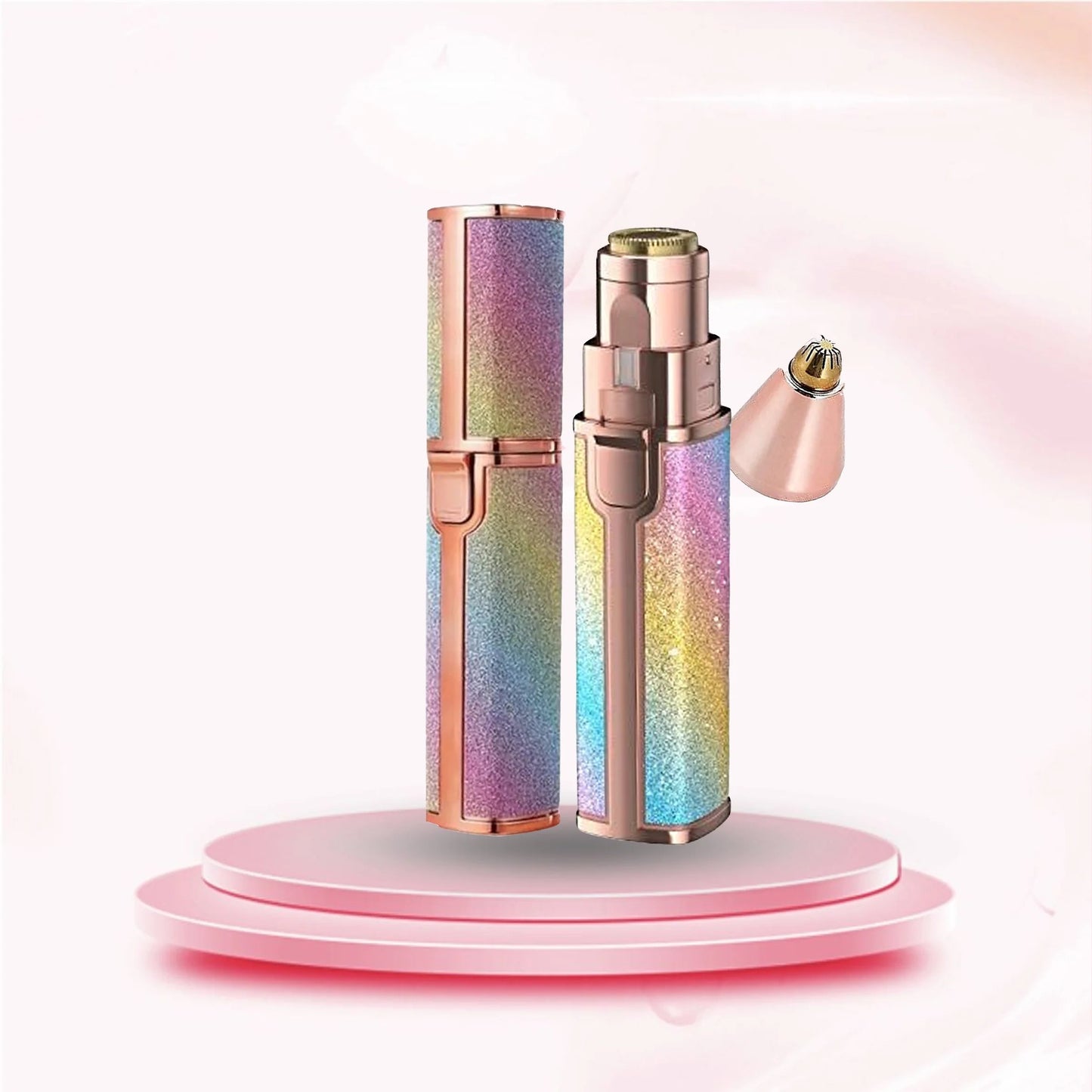Flawless 2-in-1 Eyebrow Trimmer for Women | USB Rechargeable Facial Hair Remover