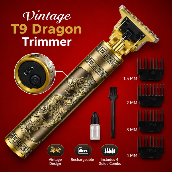 Vintage T9 Gold Hair Trimme