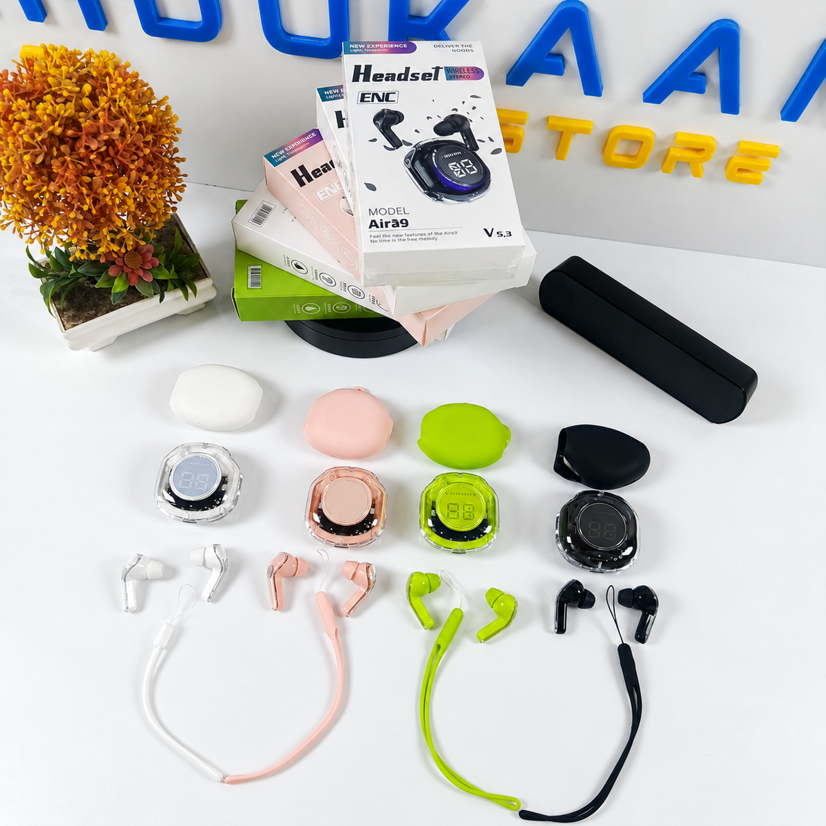 Air39 Transparent Wireless Bluetooth Earbuds TWS Bluetooth 5.3